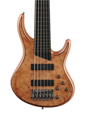 MTD Kingston Z6 Fretless 6-String Bass Guitar